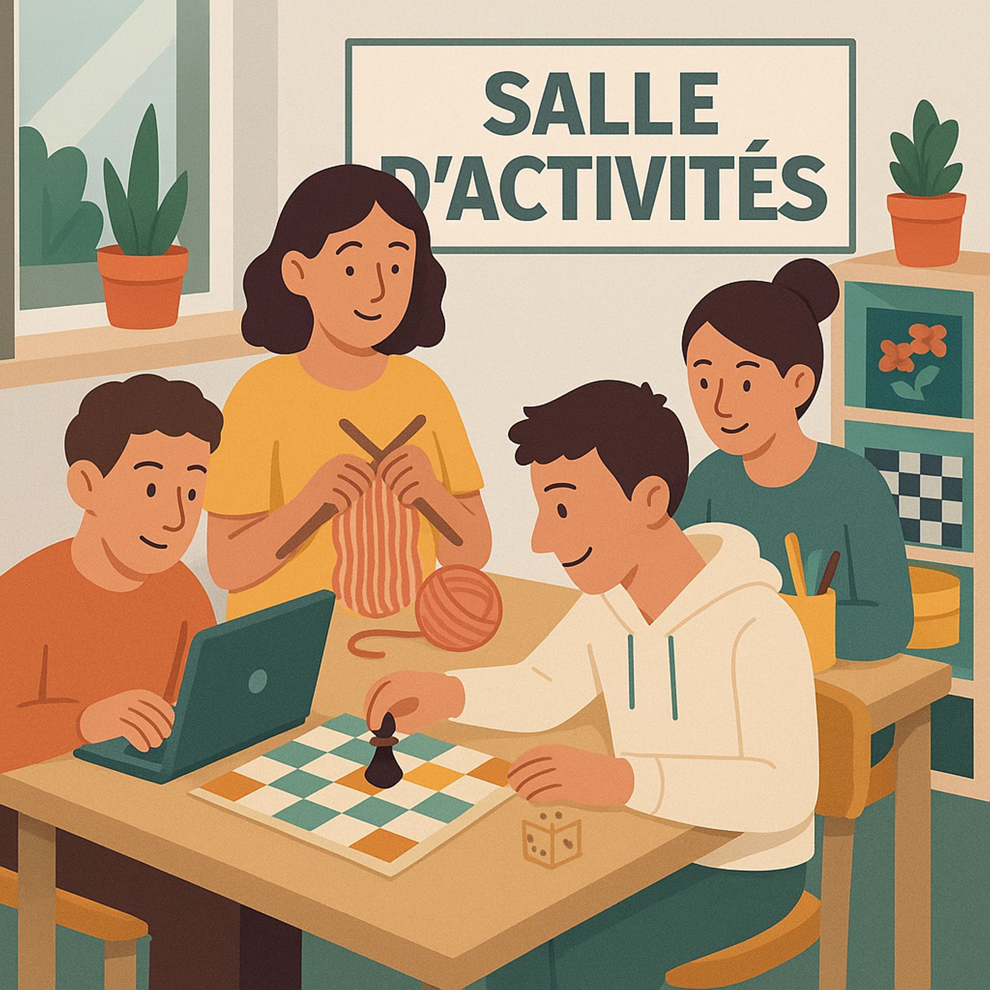 Aidez-nous à proposer davantage d'ateliers en Salle d'Activités pour les patients