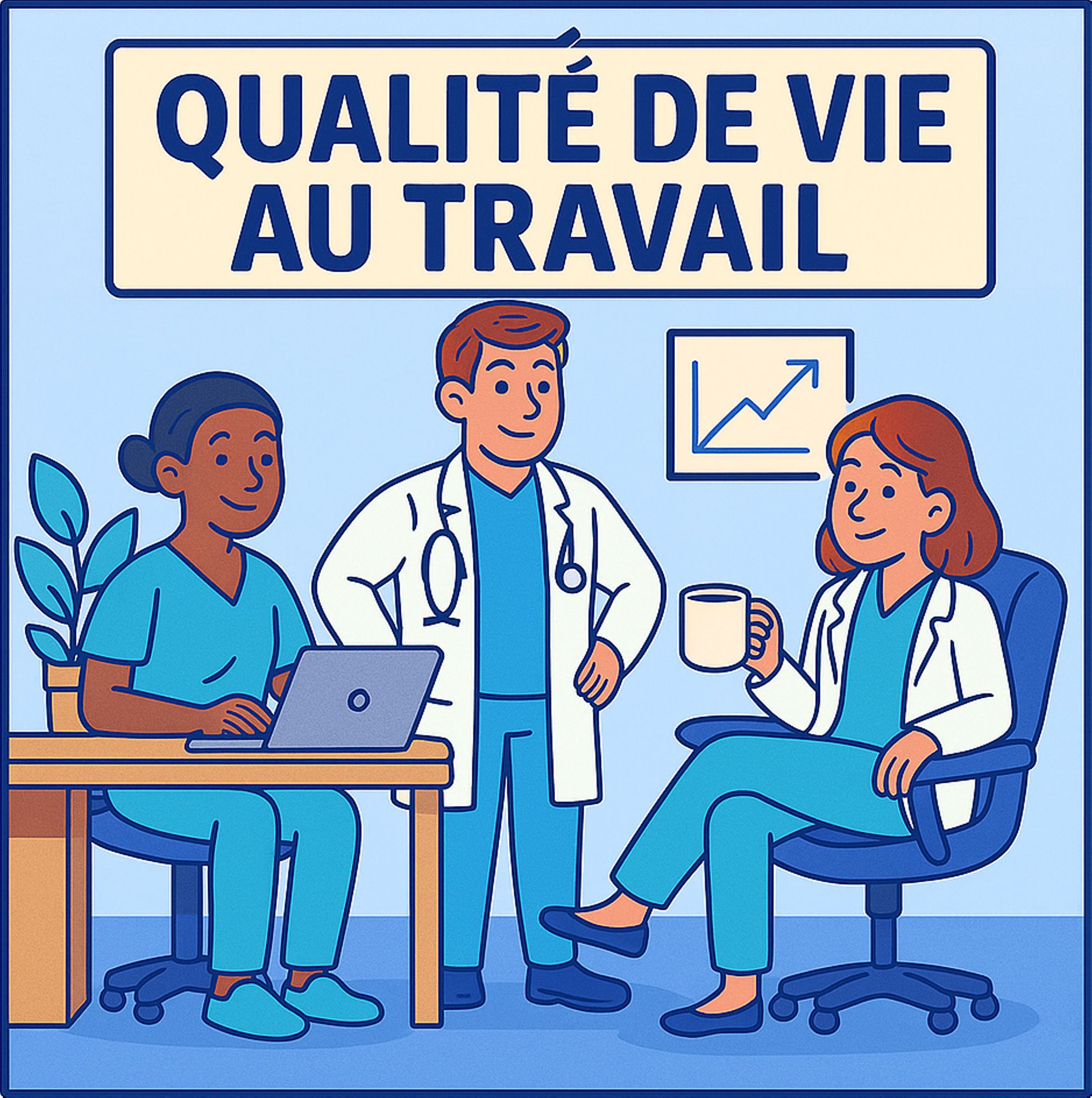 Améliorer la qualité de vie au travail de nos professionnels de santé