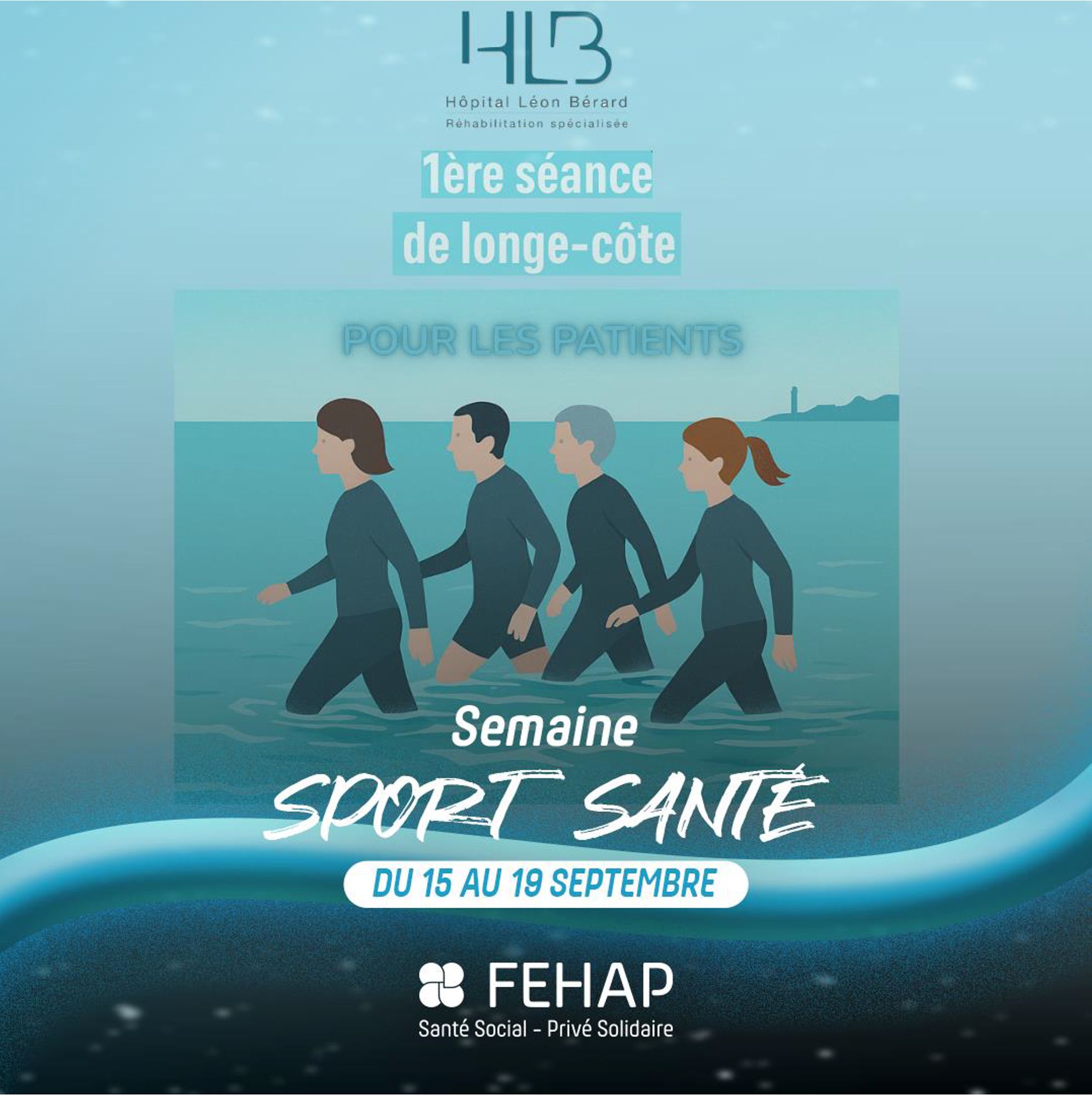 Semaine Sport Santé organisée par la FEHAP du 15 au 19 septembre 2025