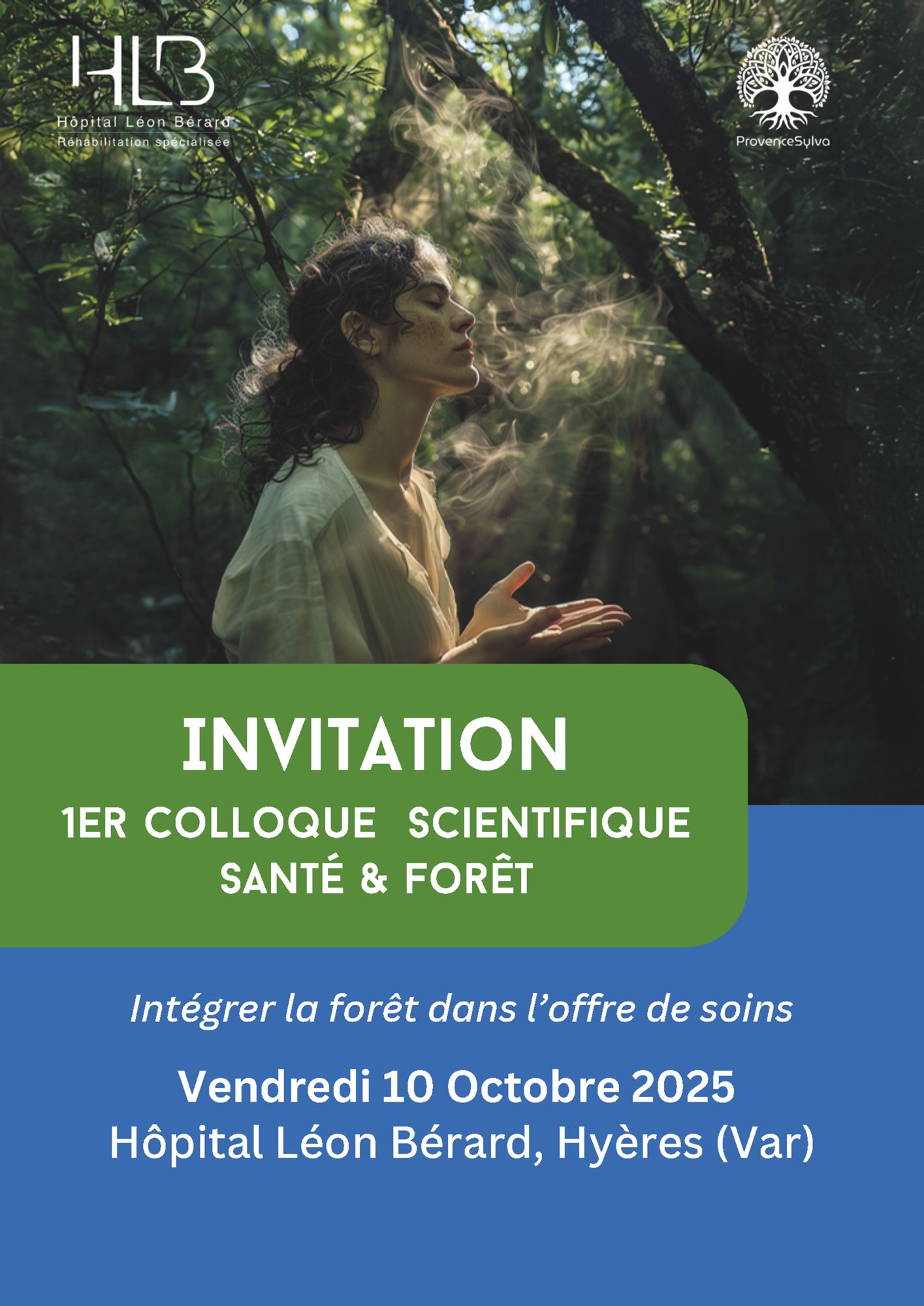 Colloque Santé & Forêt le 10 octobre 2025
